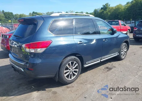 2014 Nissan Pathfinder Sl z USA, uszkodzony, nr VIN 5N1AR2MM4EC718011